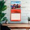 Supercars | 2026 12 x 24 Inch (Hanging) Monthly Square Wall Calendar | Foil Stamped Cover
